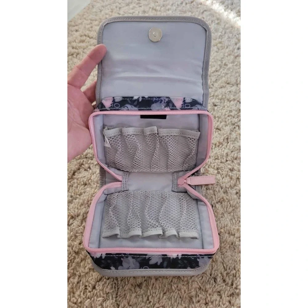 Doterra Travel Cosmetic Organizer Floral Print Essential‎ Oil Case